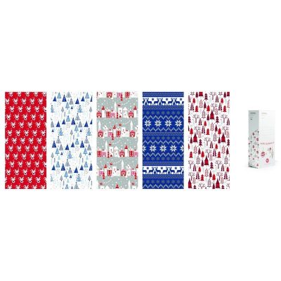 PAPEL REGALO NAVIDAD NORD ROLLO 0 7X2 M CAJA 50 UD