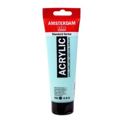 ACRILICO AMSTERDAM 120ML VERDE TURQUESA CLARO 660