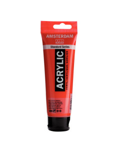 ACRILICO AMSTERDAM 120ML Rojo Naphthol Medium 396