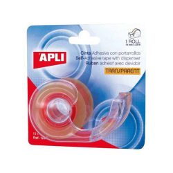 CINTA ADHESIVA APLI 33X19 CON PORTARROLLOS 12094