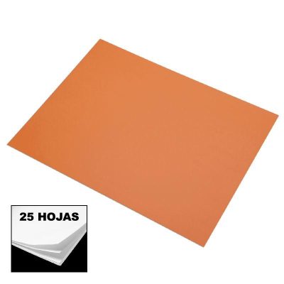 CARTULINA FABRIANO 50x65cm 185gr 25h TERRACOTA