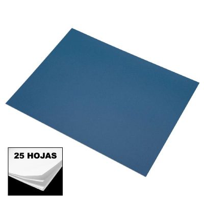 CARTULINA FABRIANO 50x65cm 185gr 25h AZUL MARINO