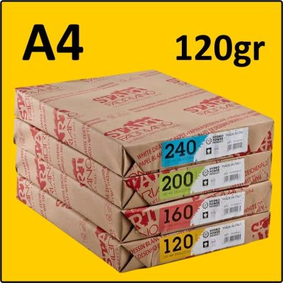 PAPEL DIBUJO FABRIANO START 120gr A4 250h