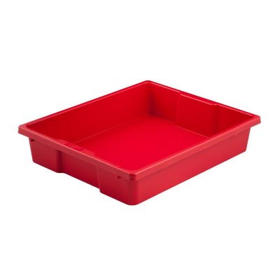 CAJON PARA MUEBLE 370x310x73 mm ROJO