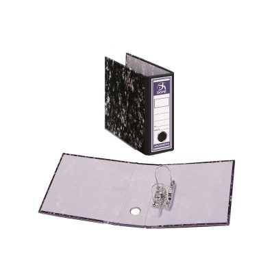 ARCHIVADOR PALANCA DOHE 1/4 NEGRO JASPEADO
