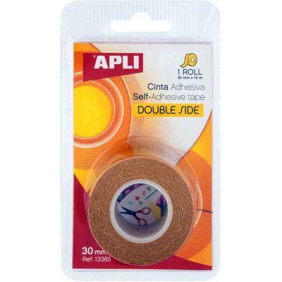 CINTA ADHESIVA APLI DOBLE CARA 30X10 13385
