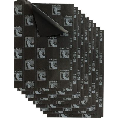PAPEL CARBON GRAFOPLAS A4  BLISTER 10H NEGRO