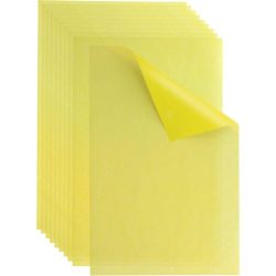 PAPEL CARBON GRAFOPLAS A4  BLISTER 10H AMARILLO 2