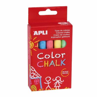 TIZAS APLI CAJA 10 UN COLORES SURTIDOS