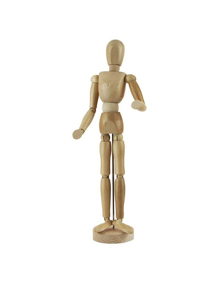 MANIQUI ARTICULADO HOMBRE TALENS 30CM MAD 
