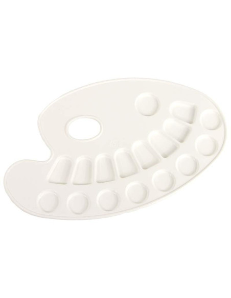 PALETA TALENS PLAS OVALADA 24 5X15 CM CON POCILLOS