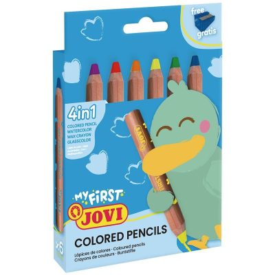 LAPIZ ESCOLAR JOVI MI PRIMER 5 COLORES