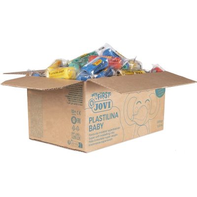 PLASTILINA JOVI BABY ART 370 38GR PACK ESCOLAR 60