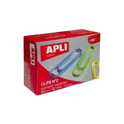 CLIPS SURTIDOS No2 100U 11723