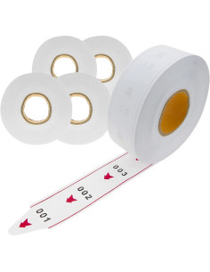 TICKET TURNO ROLLOS DE 2000 TURNOS PACK 5 ROLLOS
