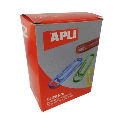 CLIPS SURTIDOS No2 100U 11723 C/10