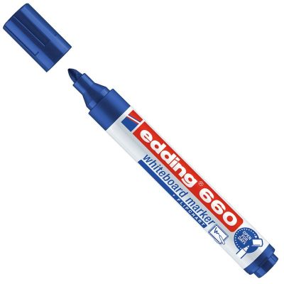 ROTULADOR PIZARRA BLANCA EDDING 660 AZUL