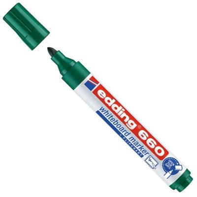 ROTULADOR PIZARRA BLANCA EDDING 660 VERDE