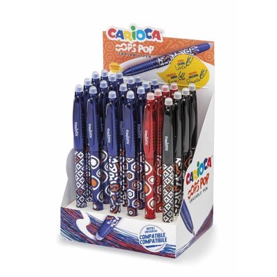 BOLIGRAFO CARIOCA OOPS EXPOSITOR 24 UDS