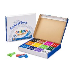 TEMPERA SOLIDA CARIOCA BARRAS PACK ESCOLAR 96 UDS