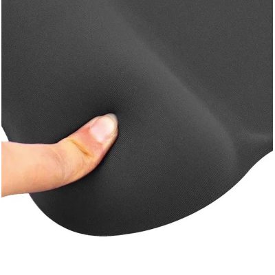 ALFOMBRILLA RATON MEMORY FOAM GM 08 NEGRA