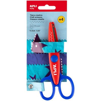 TIJERA CREATIVA APLI ZIG ZAG 13 5CM