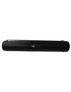 TUBO PORTAPLANOS PLASTICO EXTENSIBLE 120CM NEGRO