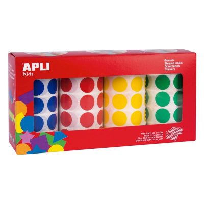 GOMETS APLI CIRCULO 20MM 4 ROLLOS 1770UD A/R/A/V