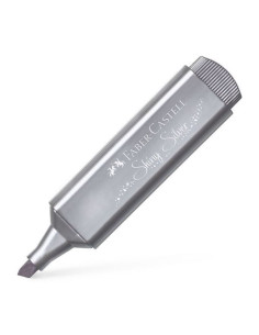 RESALTADOR FABER TEXTLINER 46 METAL PLATA