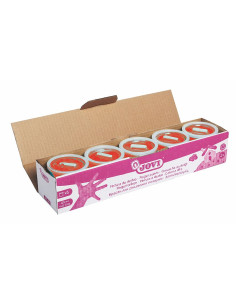 PINTURA DE DEDOS JOVI 125 ML BERMELLÓN C/5