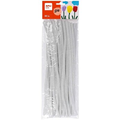 LIMPIAPIPAS 30CM BLANCO BOLSA 50 UDS