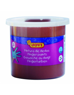 PINTURA DE DEDOS JOVI 125 ML MARRÓN
