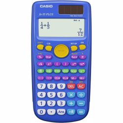 CALCULADORA CASIO CIENTIFICA FX-55 PLUS EN CAJA