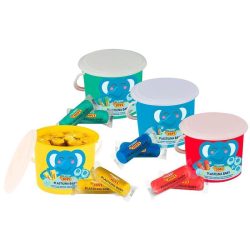 PLASTILINA JOVI BABY CAJA 4 BOTES DE 10UN