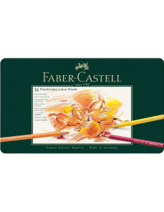 LAPIZ FABER CASTELL POLYCHROMO 36 COLORES 110036