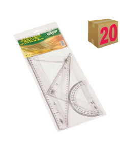 JUEGO DE REGLAS FAIBO MOD 806 30CM C/20