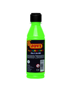 TEMPERA JOVI FOSFORESCENTE 250ML VERDE