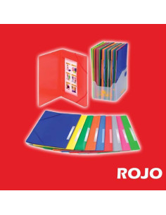 CARPETA C/ELASTICO CARCHIVO Fº PP 2033K ROJO