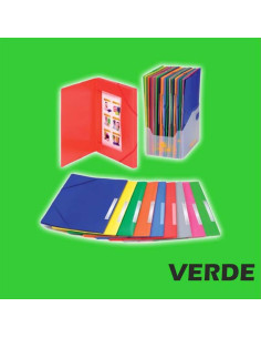 CARPETA C/ELASTICO CARCHIVO Fº PP 2033K VERDE