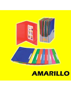 CARPETA C/ELASTICO CARCHIVO Fº PP 2033K AMARILLO