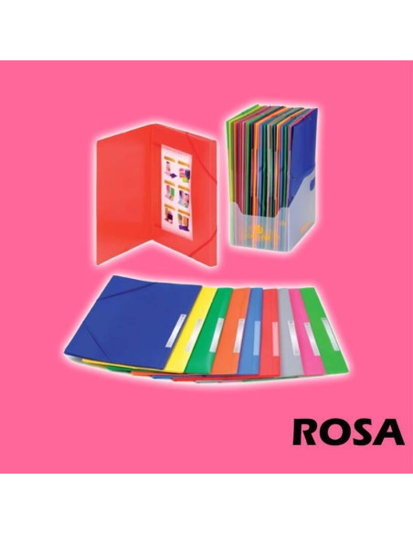 CARPETA C/ELASTICO CARCHIVO Fº PP 2033K FUCSIA