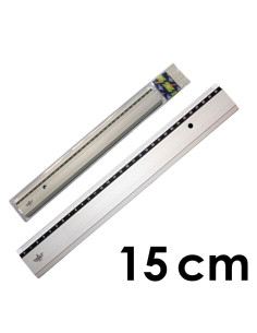 REGLA METALICA DFH ANTIDESLIZANTE 15CM