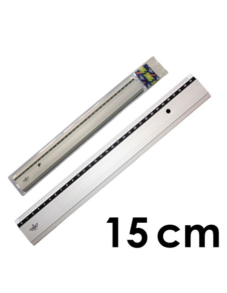 REGLA METALICA DFH ANTIDESLIZANTE 15CM