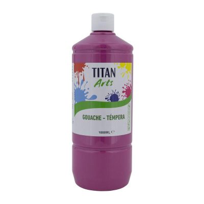 TEMPERA ESCOLAR TITAN 1000ML MAGENTA