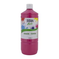 TEMPERA ESCOLAR TITAN 1000ML ROSA