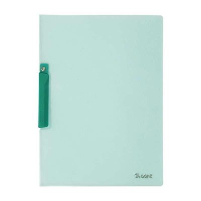 DOSSIER CLIP PIVOTANTE PLASTICO DOHE A4 VERDE