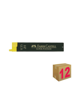 MINAS FC SUPER-POLYMER 0 3 MM 2H CAJA 12 TUBOS
