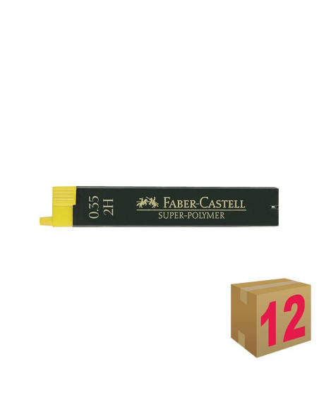 MINAS FC SUPER-POLYMER 0 3 MM 2H CAJA 12 TUBOS