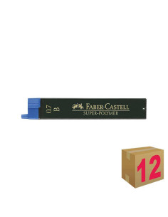 MINAS FC SUPER-POLYMER 0 7 MM B CAJA 12 TUBOS