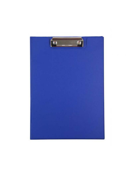 CARPETA CON PINZA Y TAPA DOHE PVC A4 AZUL